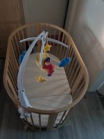 Smart grow comfort Baby 7 in 1 beistell Bett stylisch oval Rollen Baden-Württemberg - Wurmberg Vorschau