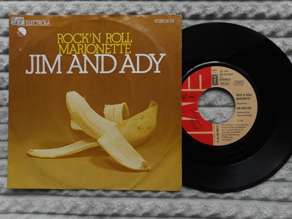 Jim And Ady* – Rock'n Roll Marionette Schallplatte in Neumünster