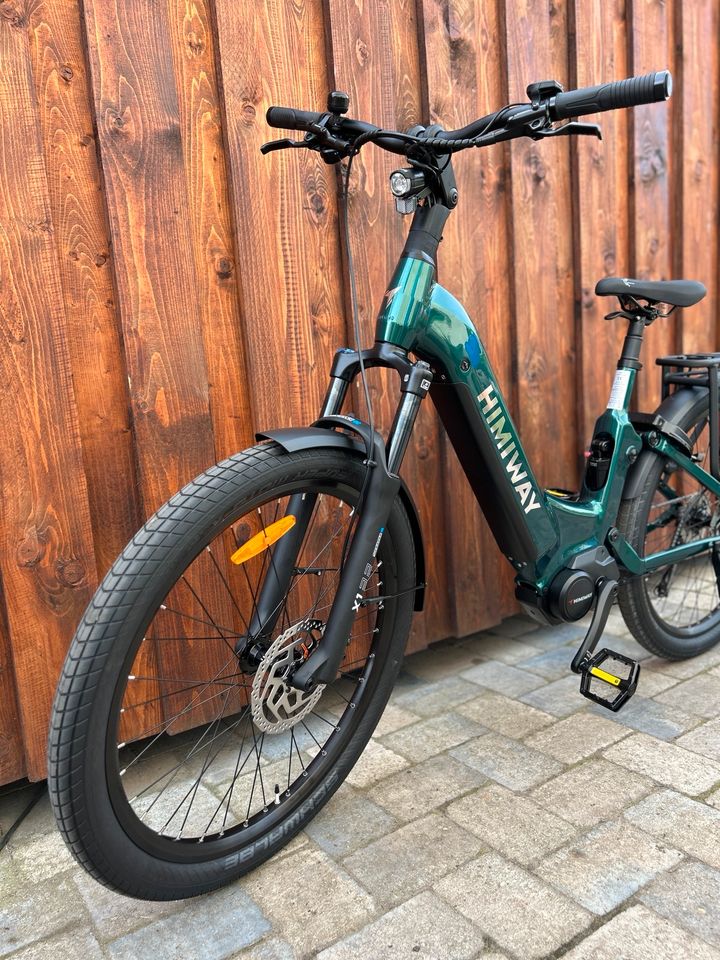 Himiway A7 Pro | Vollgefedertes Elektrofahrrad | SUV E-Bike | Tiefeinsteiger | 27,5 Zoll Trekkingbike | Damenrad | Elektrofahrrad | Cityrad | E-Trekkingbike in Wustrau