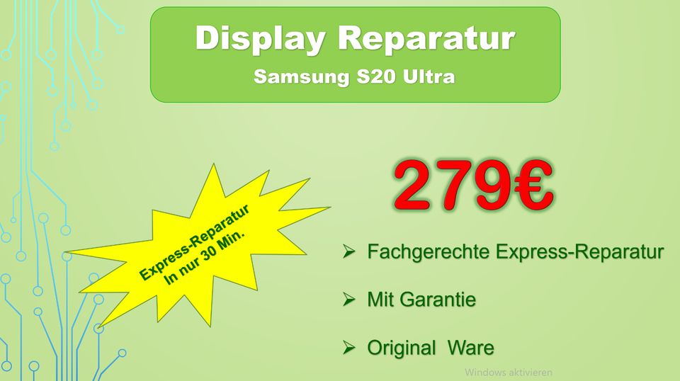 ORIGNAL IPHONE 8 DISPLAY LCD GLAS REPARATUR 30 MIN in Hamburg