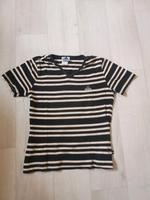 Adidas Damen Shirt vintage Ge. 38 schwarz geringelt Sachsen-Anhalt - Timmenrode Vorschau