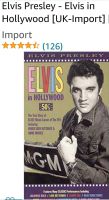 Video Film- Elvis in Hollywood -ein Blick hinter die Kulissen-VHS Rheinland-Pfalz - Buchholz (Westerwald) Vorschau