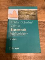 Biostatistik Springer Agrawissenschaft Biologie Hessen - Kassel Vorschau