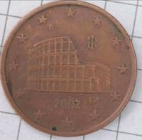 5 Euro Cent Italien 2002 & 2010 ROM COLISEUM selten Baden-Württemberg - Ludwigsburg Vorschau