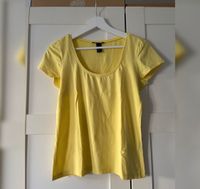 Basic T-Shirt Oberteil gelb H&M 40 L Baden-Württemberg - Remseck am Neckar Vorschau