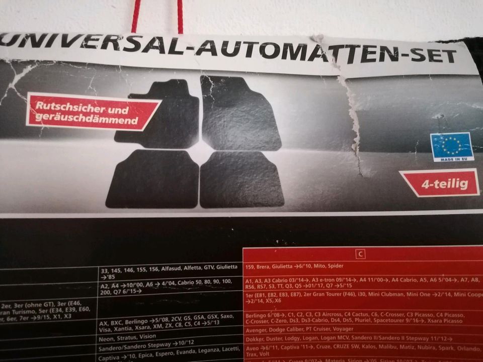Universal Automatten-Set, 4-teilig in Rheinland-Pfalz - Kaiserslautern