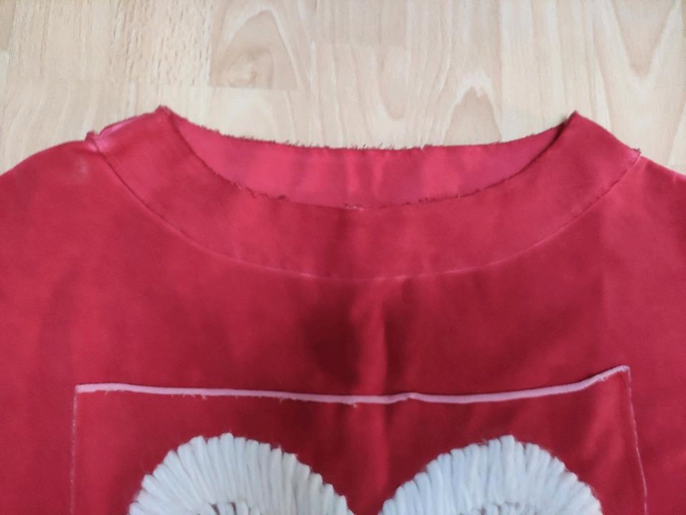 Caballo Sweatshirt Pulli rot mit Herz weiß 38 40 in Weimar