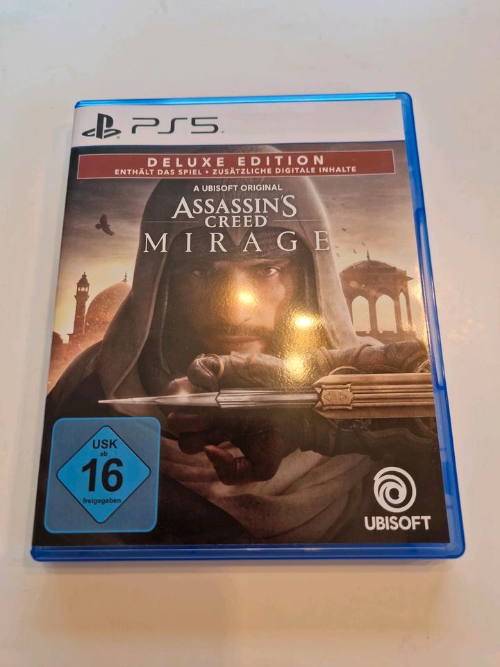 PS5 Assassin's Creed Mirage Deluxe Edition USK 16 in Rheinstetten