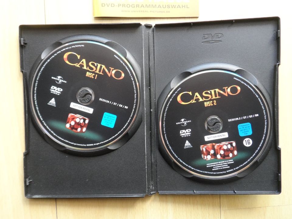 Casino # v. Martin Scorsese - Robert De Niro # Sp. Edition 2 DVDs in Ludwigshafen