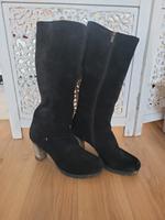 Schwarze hohe Stiefel Paul Green im Gr. 40 Hessen - Schöneck Vorschau