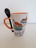 Tasse / Pot Balaton mit Löffel Sachsen-Anhalt - Halle Vorschau