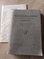 Postscheckteilnehmerverzeichnis Hannover 1957 - Antiquität? Niedersachsen - Schwülper Vorschau