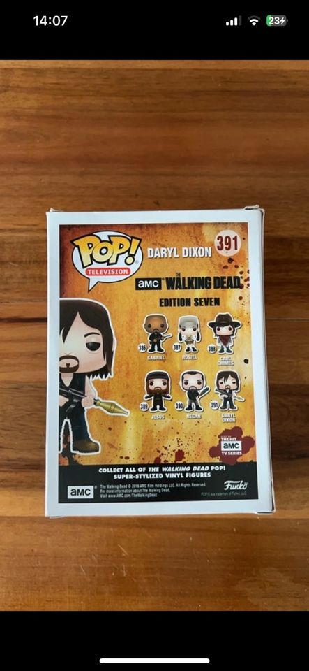 Funko Pop The walking dead Daryl Dixon 391 in Bad Laer