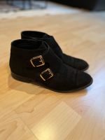 Stiefeletten schwarz gold Bayern - Schnelldorf Vorschau