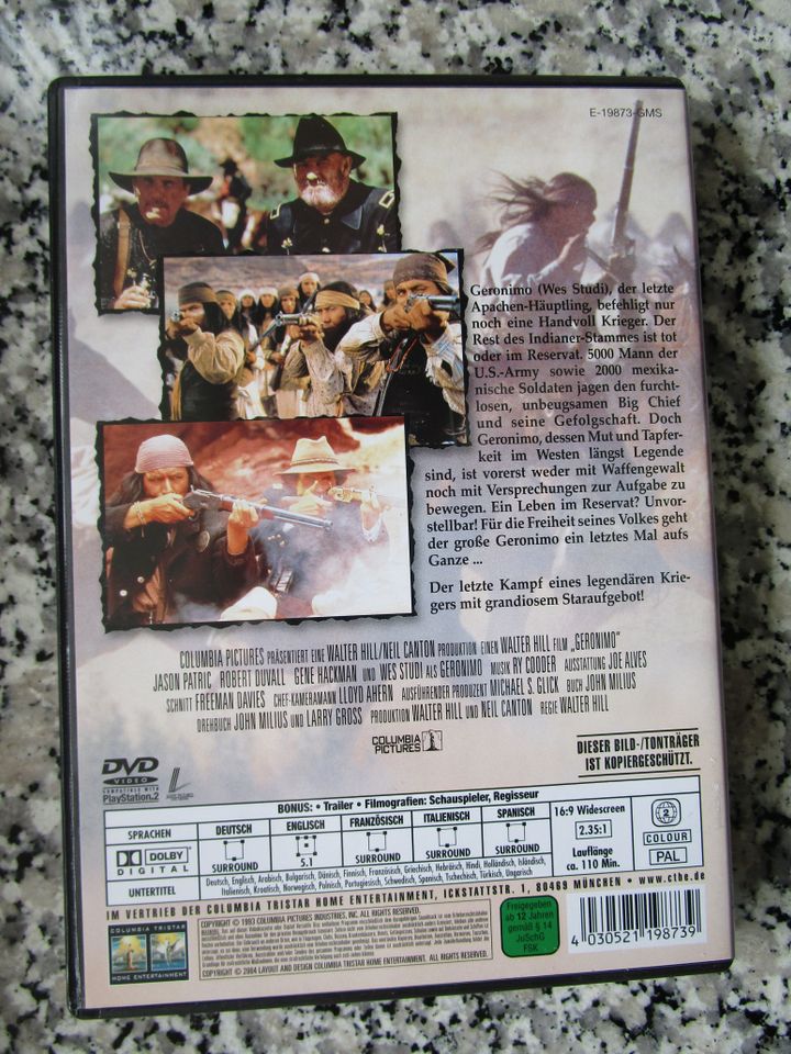 DVD - Geronimo - Das Blut der Apachen in Selb
