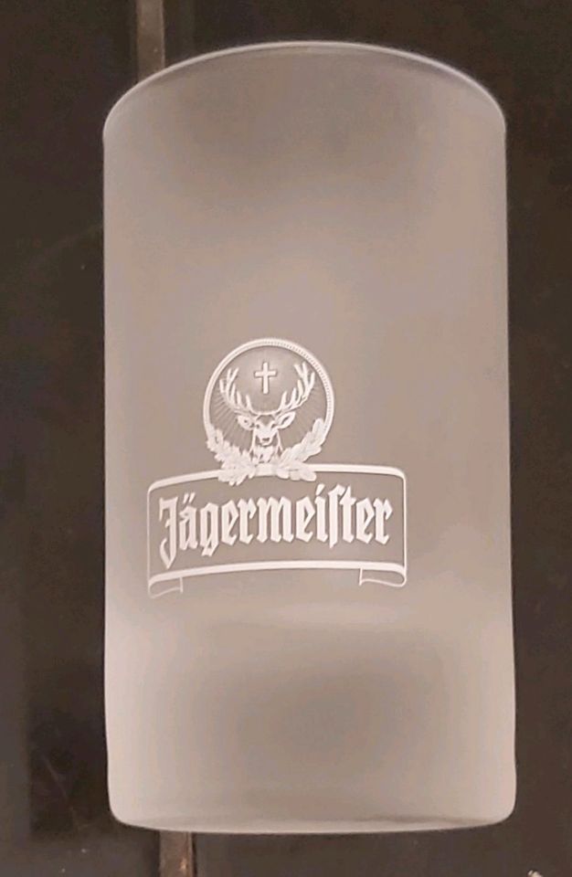 Jägermeister Likör Gläser 4cl Shot Neu Schnaps Stamper Frosted in Berlin