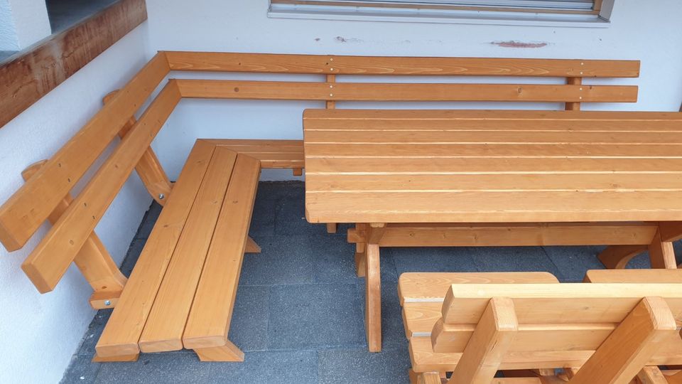 Holzgarnitur, Gartengarnitur, Eckbank ab 799 €, Neu in Samerberg