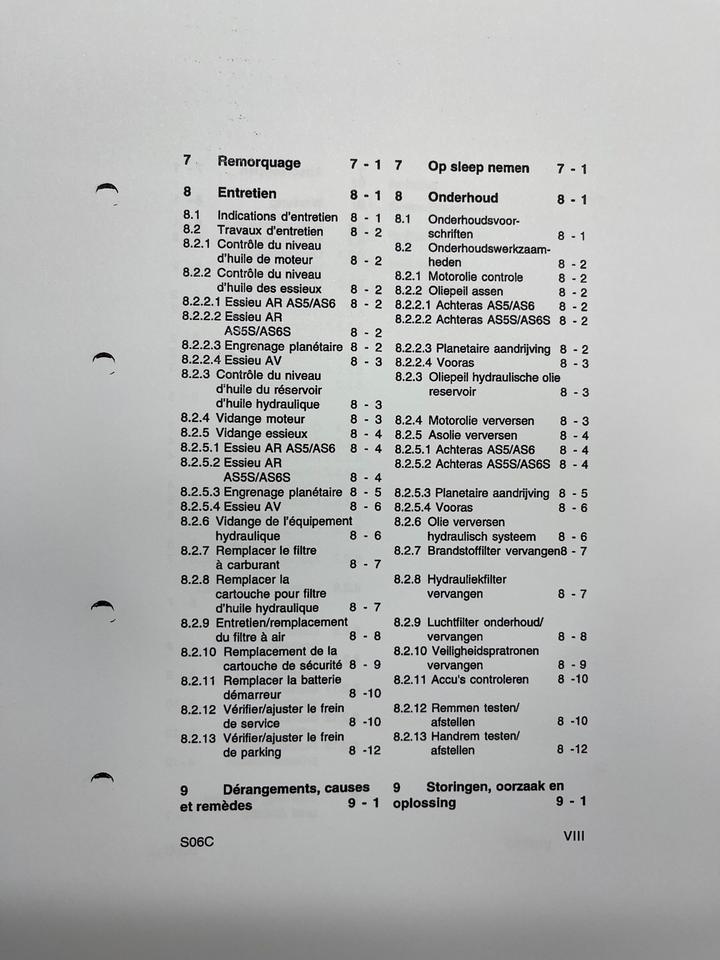 AHLMANN Schwenklader Betriebsanleitung AS5,AS5S,AS6,AS6S,AZ6 in Sonneberg