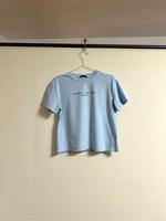 Blaues Tshirt, Shirt mit Schriftzug, Größe M Harburg - Hamburg Heimfeld Vorschau