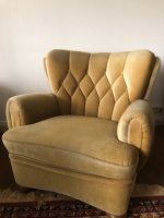 Vintage Lounge Sessel Velour 50er 60er Retro Schleswig-Holstein - Bühnsdorf Vorschau