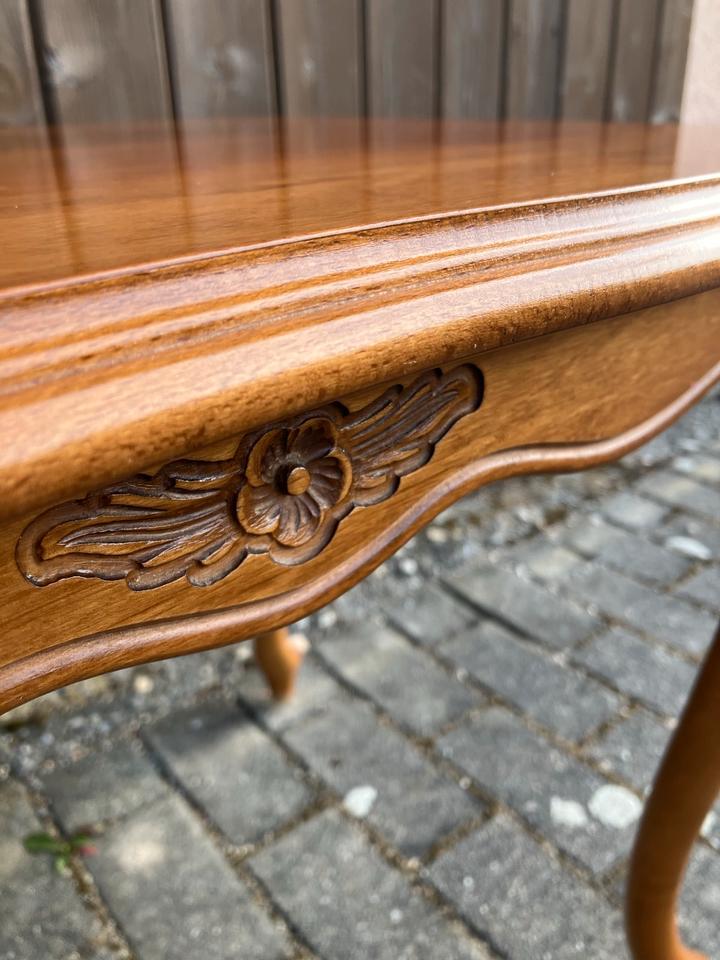 Antik Chippendale Couchtisch Beistelltisch Tisch Mid Century in Rodewisch
