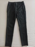 Lederimitat-Jeans, Gr. 36, schwarz Baden-Württemberg - Schorndorf Vorschau