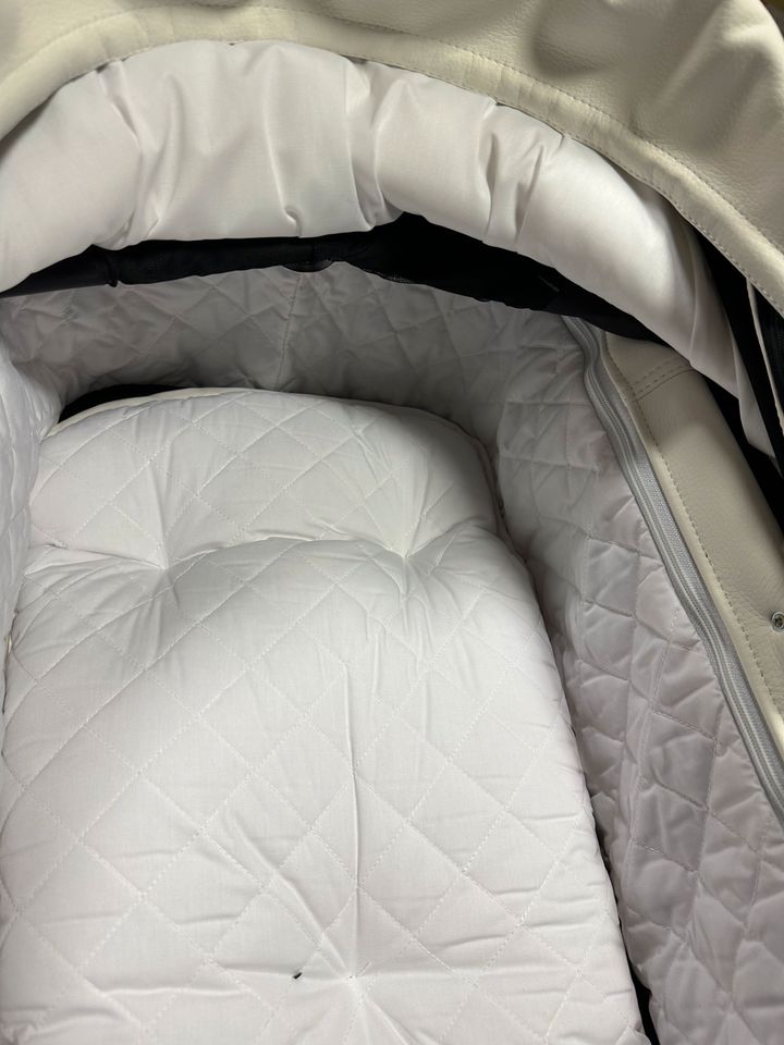 NEU - Emmaljunga SENTO LUX FLAT Polar White Kombi-Kinderwagen - NEU - FIRLEFANZ in Berlin