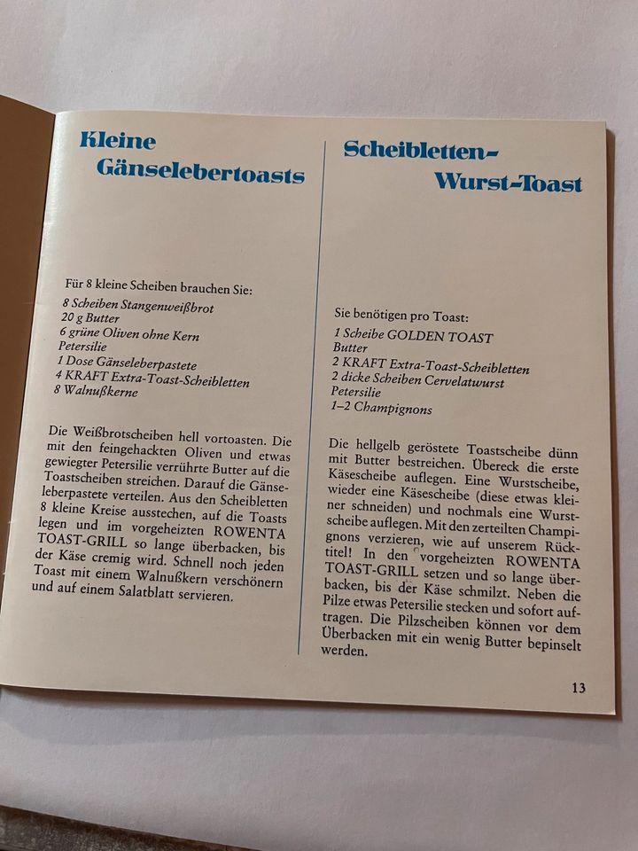 Rezepte Das 1 X 1 Der Toast - Grill - Schlemmereien in Niestetal