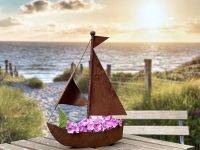 Segelschiff Edelrost zum Bepflanzen Balkon Deko Blumen NEU/PAYPAL Niedersachsen - Jever Vorschau