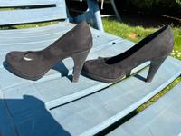 Glitzer Schuhe/ Pumps Größe 39 Nordrhein-Westfalen - Beckum Vorschau