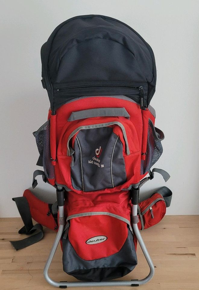 Deuter Kid Comfort 2 II Kraxe Kindertrage Zubehör Versand mgl. in Stein