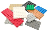 LEGO Platten 4x4 4x6 6x8 8x8 4x12 4x8 Grau Weiß Blau SchwarzBeige Nordrhein-Westfalen - Rösrath Vorschau