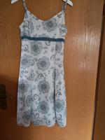 Kleid Sommer weiß blau blue motion 36 s Sachsen - Lichtentanne Vorschau