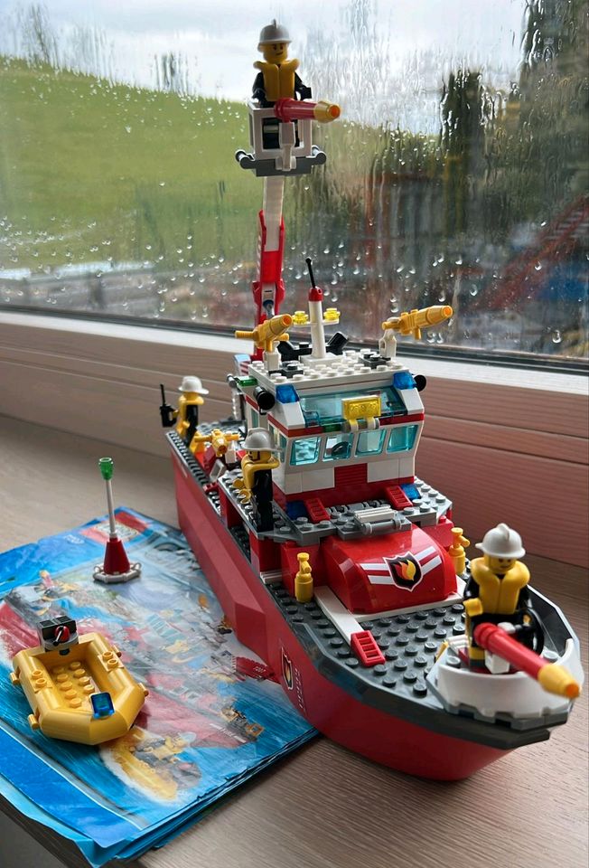 Lego #7207 Feuerwehrschiff in Waltenhofen