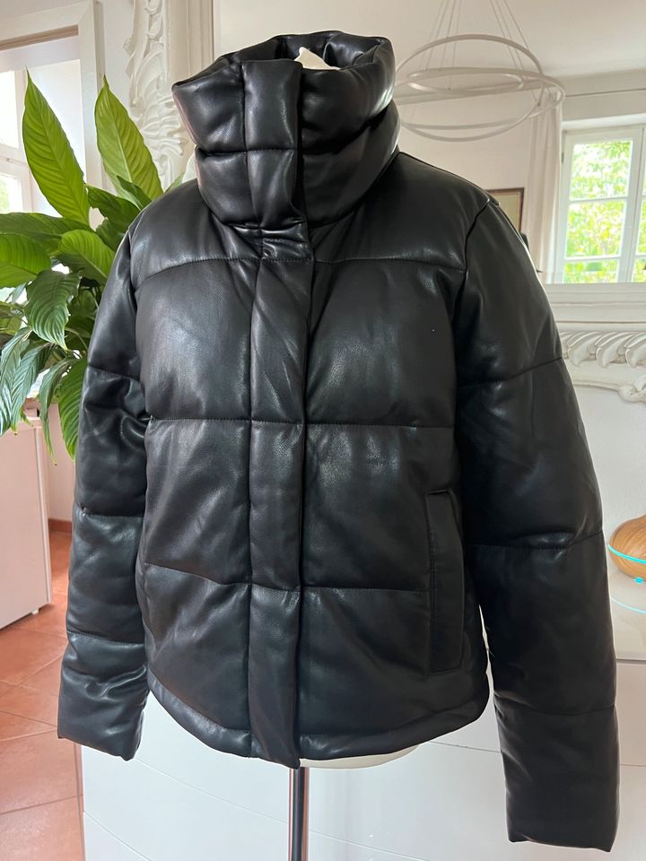 ❌ ABERCOMBIE & FITCH L Winterjacke schwarz ❤️wasserfest in München