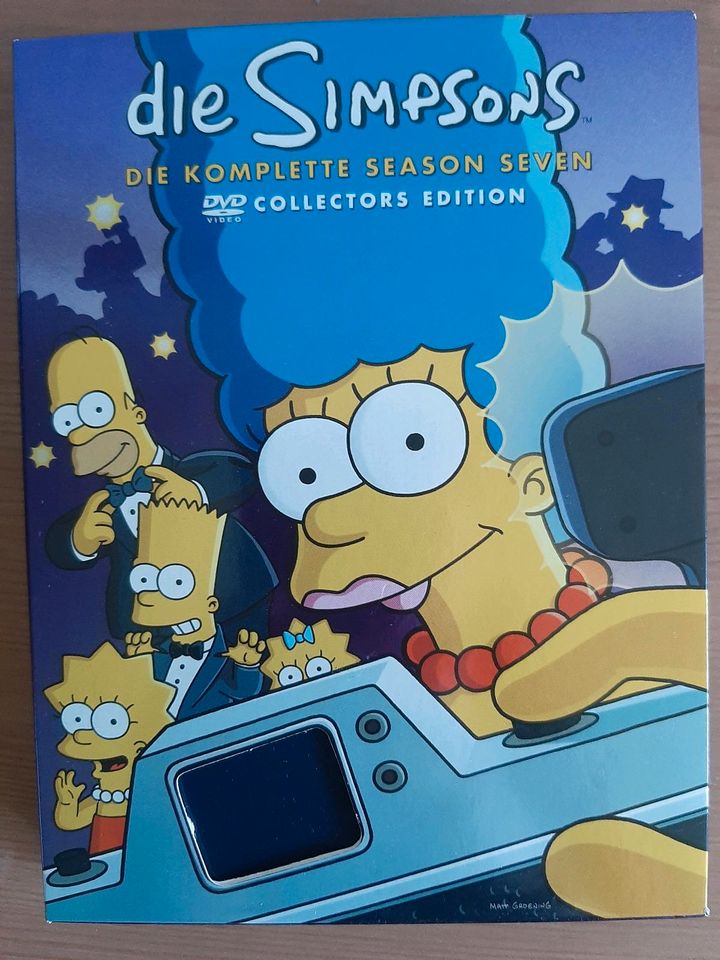 Die Simpsons Season 1 - 4, 7 + 2 DVDs in Wickede (Ruhr)