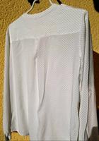 Bluse Gr.40 von Esprit - weiß mit  blauen Punkten Bayern - Bad Feilnbach Vorschau