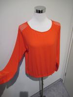 MARC CAIN Sports Eyecatcher Lasercut Shirt Orangerot Gr. N3/ 38 Bayern - Unterhaching Vorschau