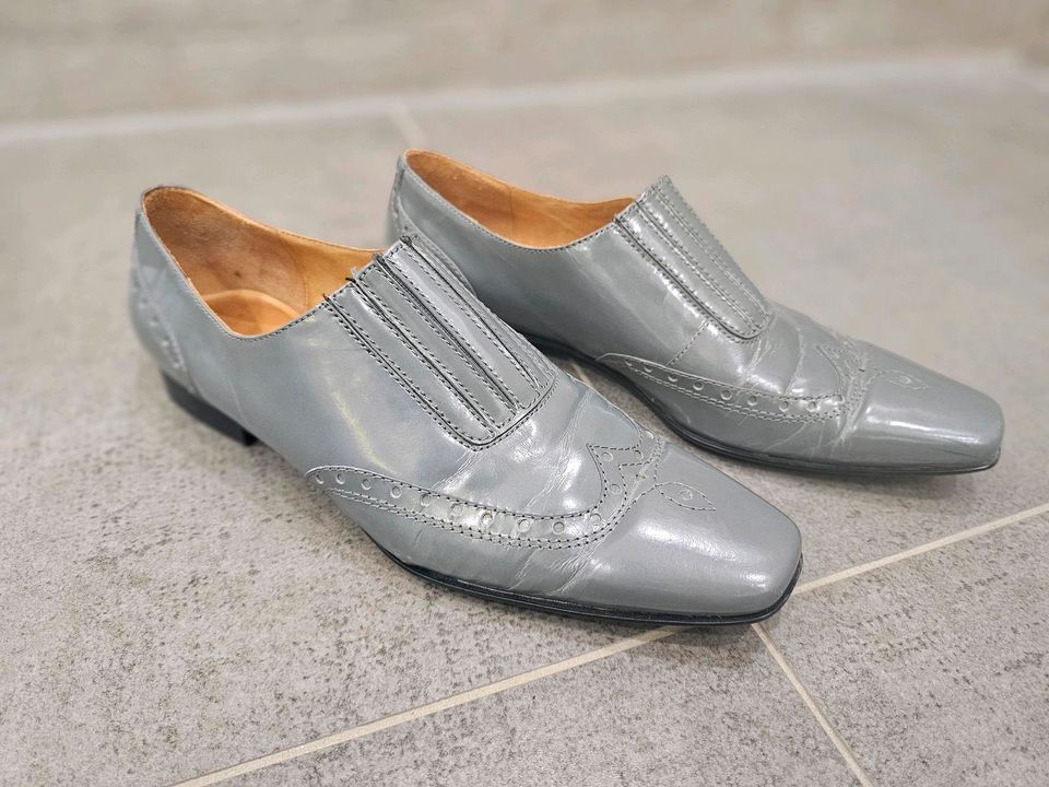 WENIG GETRAGEN Lloyd 38 elegante Slipper Halbschuhe Damen Leder in Fulda