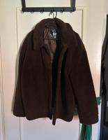 dunkelbraune Teddyjacke/Fleecejacke in Größe 48 Niedersachsen - Stade Vorschau