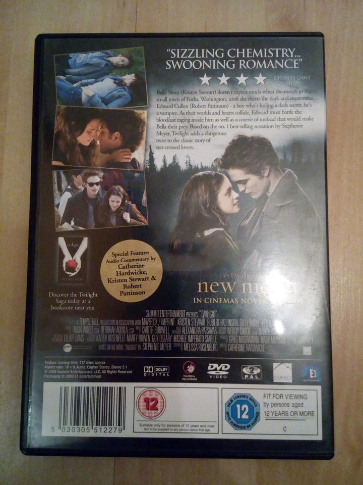 DVD Film Twilight-Saga Twilight New Moon Eclipse, auf Englisch in Hamburg