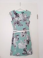 Kleid Apricot XS Mintgrün weiß schwarz kurz Blumen Floral Kreis Pinneberg - Bönningstedt Vorschau