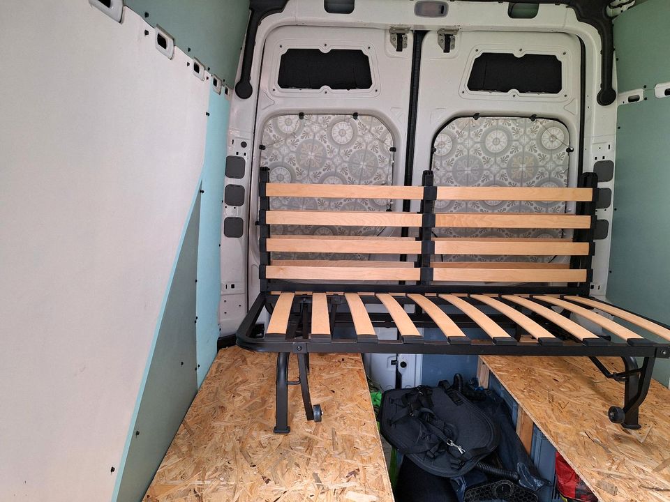 Camper: ausgebauter VW Crafter, H2L2 / TÜV NEU in Seevetal