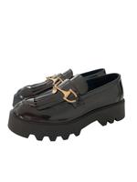Loafer, lackschwarz, Gr. 40, Reserved, NEU, Chunky Sohle Düsseldorf - Oberbilk Vorschau