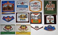 12 Bier-Etiketten DDR Dresden Löbau Zittau Gotha Erfurt Niedersachsen - Zur Schunterquelle Vorschau