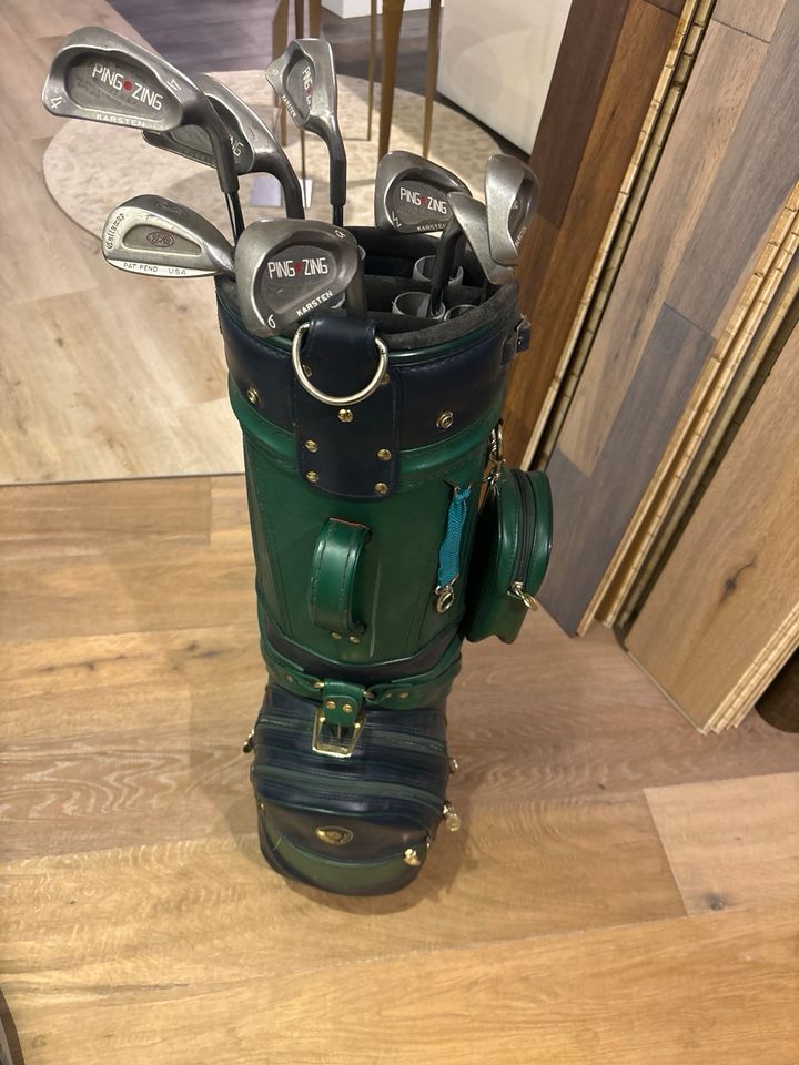 Golfschläger Pink Zing mit Vintage Golftasche in Hamburg