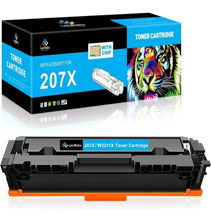 Laser Toner 207 W2211 CYAN BLAU LaserJet M255 M282 M283 207 W2211 in Norderstedt