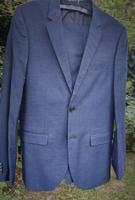 Anzug Konfirmationsanzug  inkl. Hemd 170/176 slim fit, dunkelblau Hessen - Linsengericht Vorschau