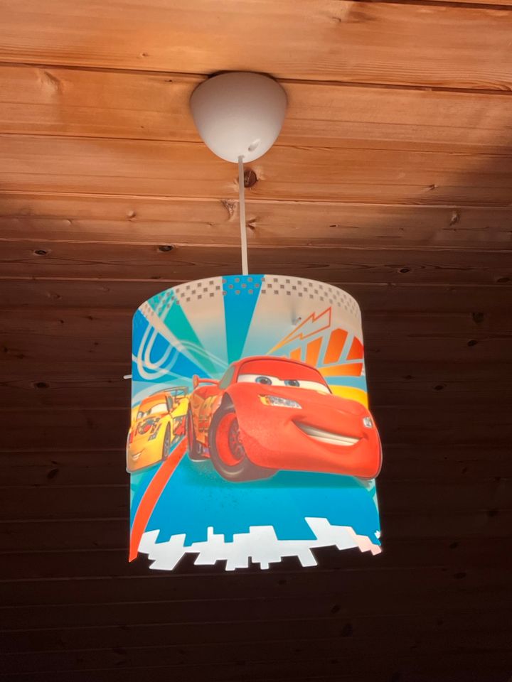 Lampe Cars Kinderzimmer Deckenlampe in Seeg