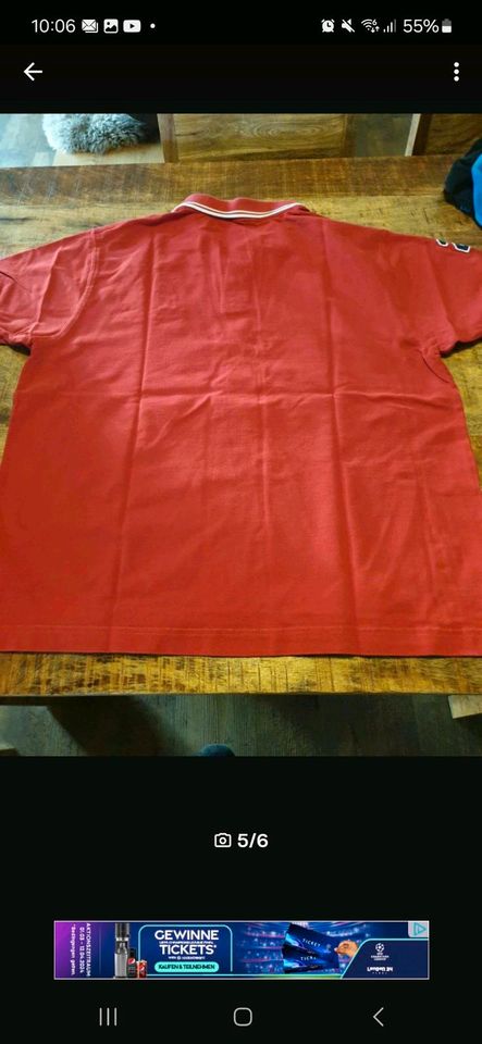 Polo Club Herren Polo Shirt Gr XL rot in Satteldorf